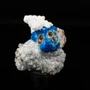 Cavansite on Modernite (Rare Find) Natural Mineral Specimen - image 4