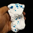 Cavansite on Modernite (Rare Find) Natural Mineral Specimen - image 2