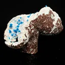 Cavansite on Modernite (Rare Find) Natural Mineral Specimen - image 2