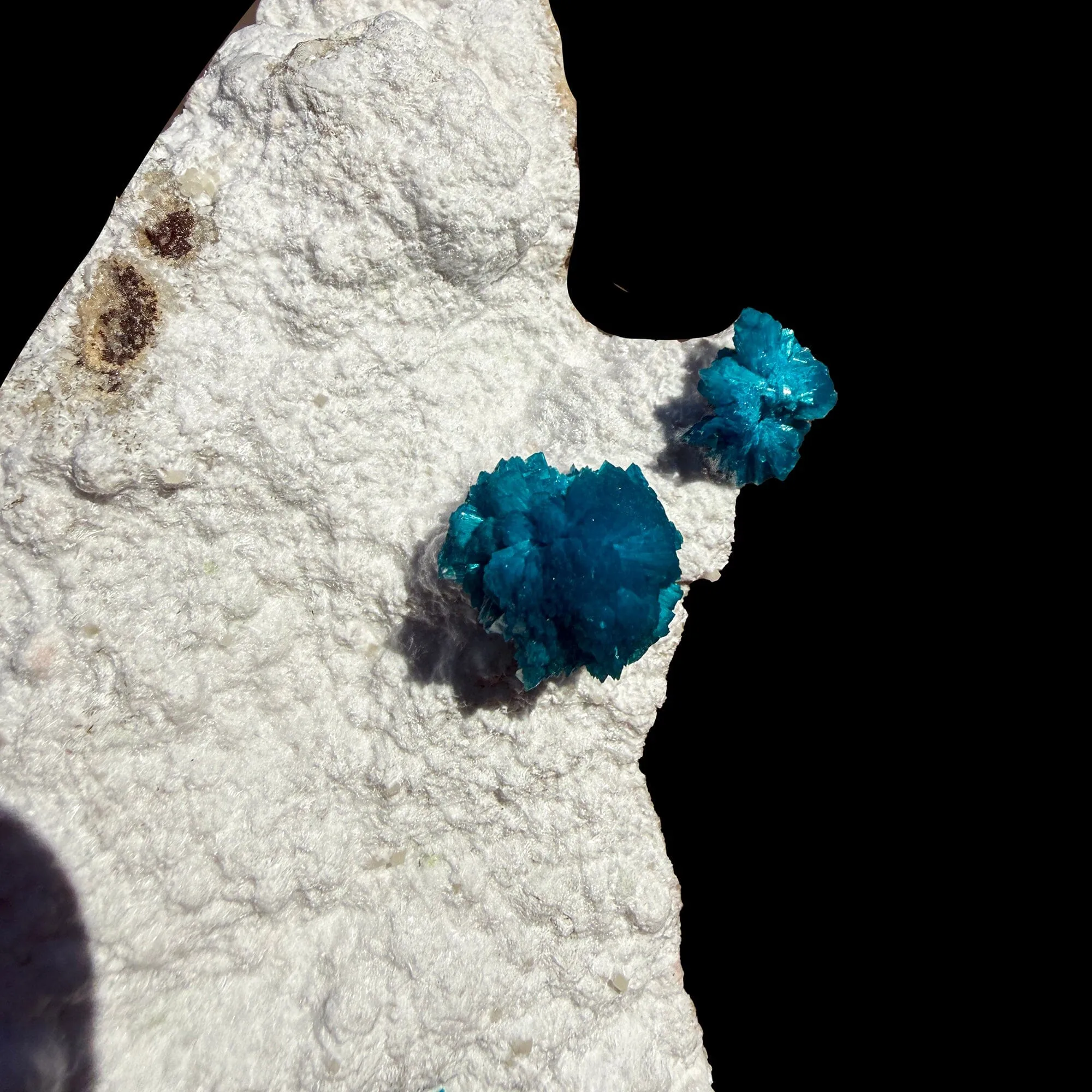 Cavansite on Modernite (Rare Find) Natural Mineral Specimen - image 6