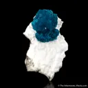 Cavansite on Mordenite - image 1