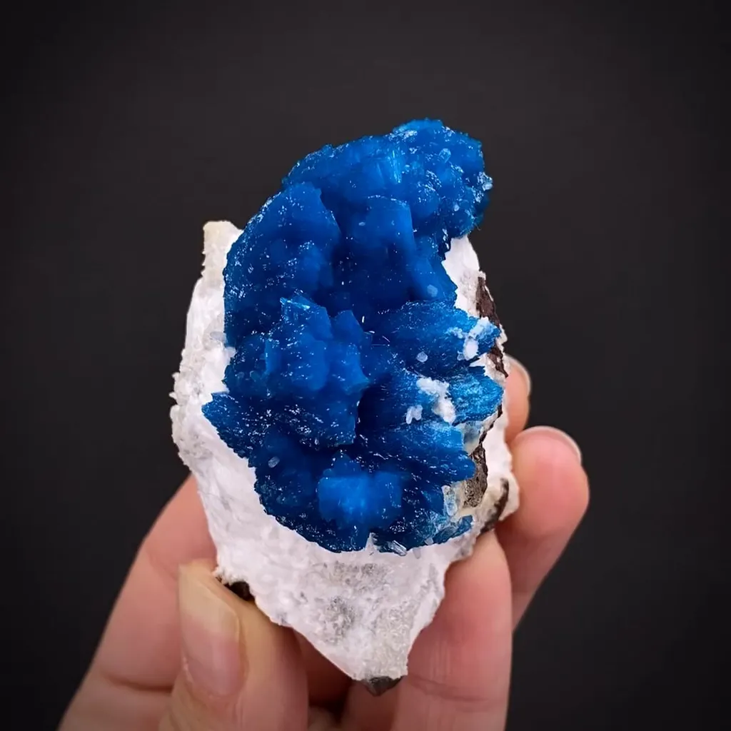 Cavansite on Mordenite image