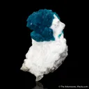 Cavansite on Mordenite - image 4