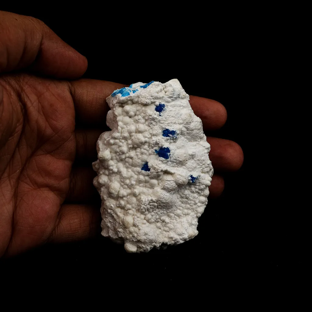 Cavansite on Mordenite Rare Find Natural Mineral Specimen - image 5