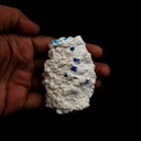 Cavansite on Mordenite Rare Find Natural Mineral Specimen - image 5