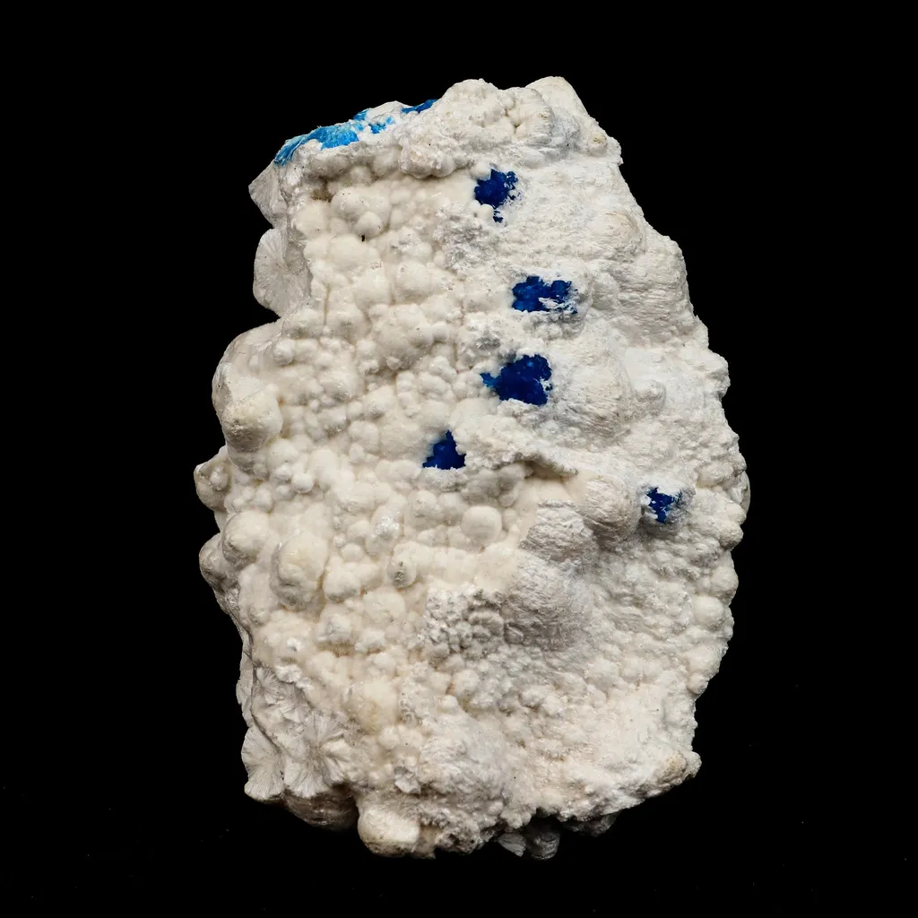 Cavansite on Mordenite Rare Find Natural Mineral Specimen image