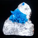 Cavansite on Mordenite (Rare Find) Natural Mineral Specimen - image 1