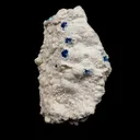 Cavansite on Mordenite Rare Find Natural Mineral Specimen - image 3
