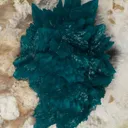Cavansite on Mordenite with Stilbite - image 3