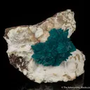 Cavansite on Mordenite with Stilbite - image 5