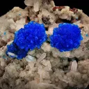 Cavansite on Stilbite - image 2