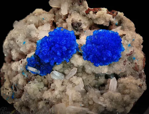 Cavansite on Stilbite - image 2