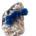 Cavansite on Stilbite - image 1