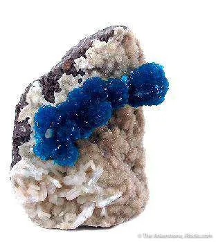 Cavansite on Stilbite - image 1