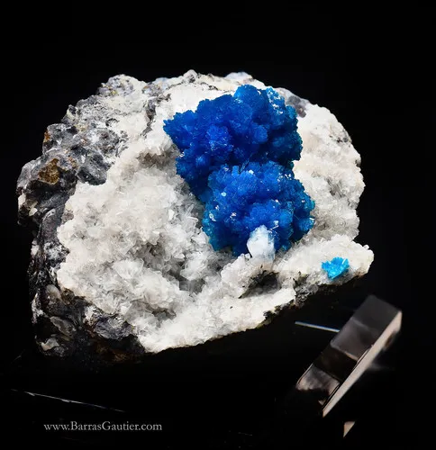 Cavansite on Stilbite - image 3