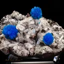 Cavansite on Stilbite - image 4