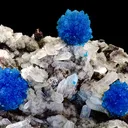 Cavansite on Stilbite - image 3