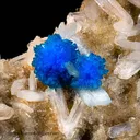 Cavansite on Stilbite - image 2