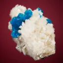 Cavansite on Stilbite - image 6
