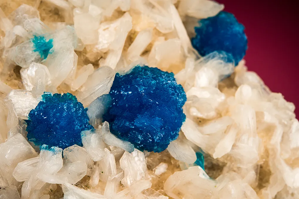 Cavansite on Stilbite - image 2