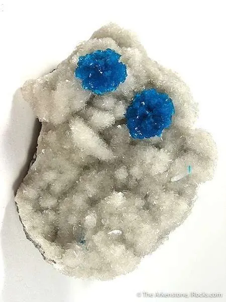 Cavansite on Stilbite image