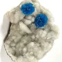 Cavansite on Stilbite - image 1