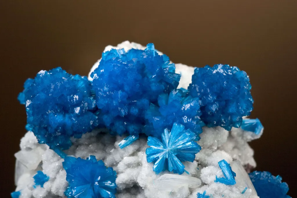 Cavansite on Stilbite - image 3