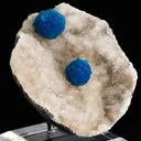 Cavansite on Stilbite - image 2