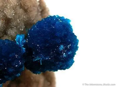 Cavansite on Stilbite - image 2