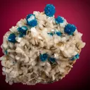 Cavansite on Stilbite - image 1