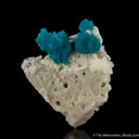 Cavansite on Stilbite - image 3