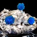 Cavansite on Stilbite - image 1