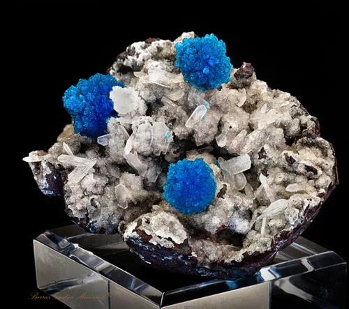 Cavansite on Stilbite - image 2