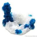 Cavansite on Stilbite - image 1