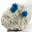Cavansite on Stilbite - image 1