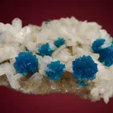 Cavansite on Stilbite - image 4