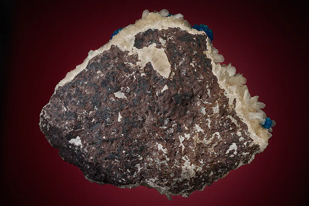 Cavansite on Stilbite - image 3