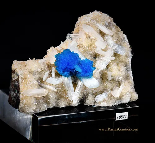 Cavansite on Stilbite - image 3