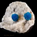 Cavansite on Stilbite - image 3
