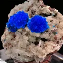Cavansite on Stilbite - image 1