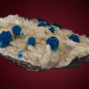 Cavansite on Stilbite - image 4