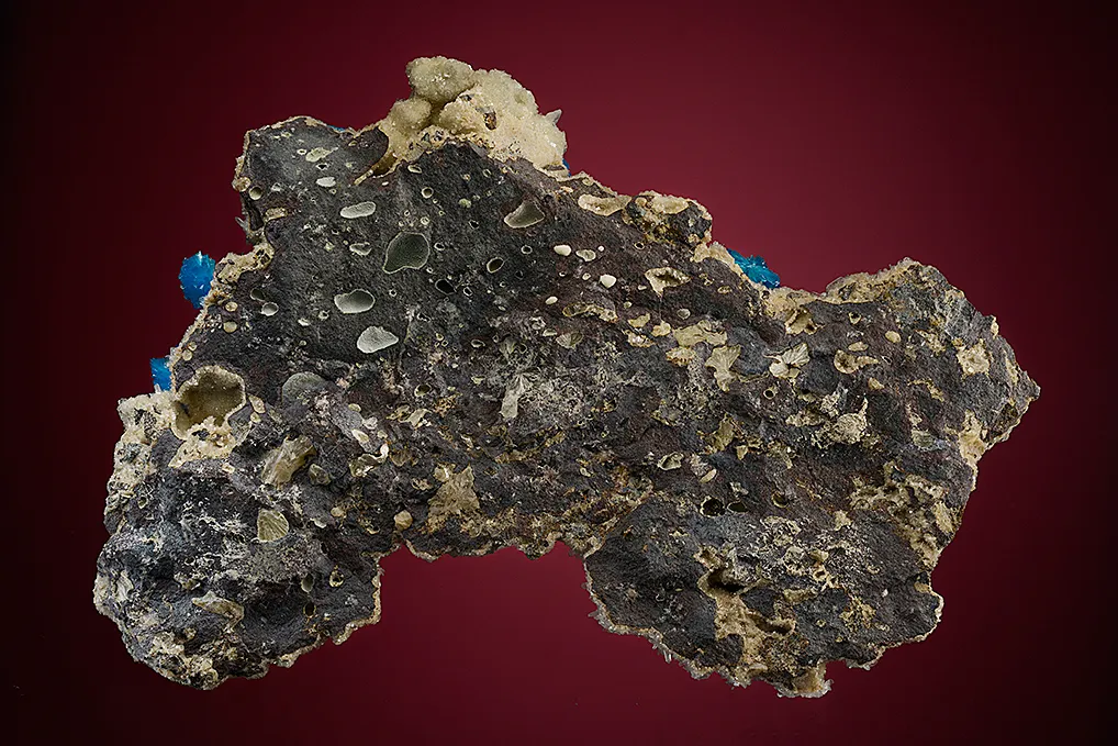 Cavansite on Stilbite - image 3