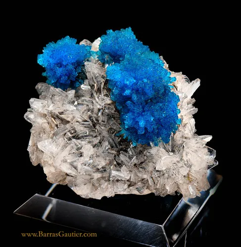 Cavansite on Stilbite image