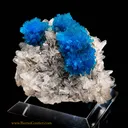 Cavansite on Stilbite - image 1
