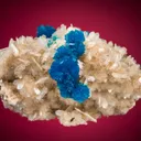 Cavansite on Stilbite - image 3