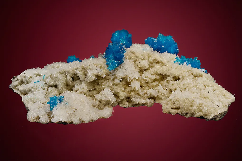 Cavansite on Stilbite - image 5