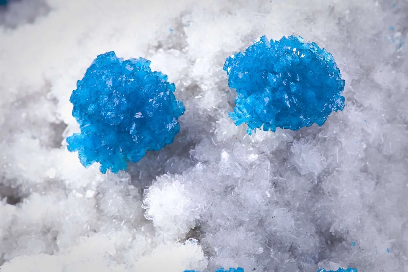 Cavansite on Stilbite - image 3