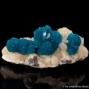 Cavansite on Stilbite - image 1