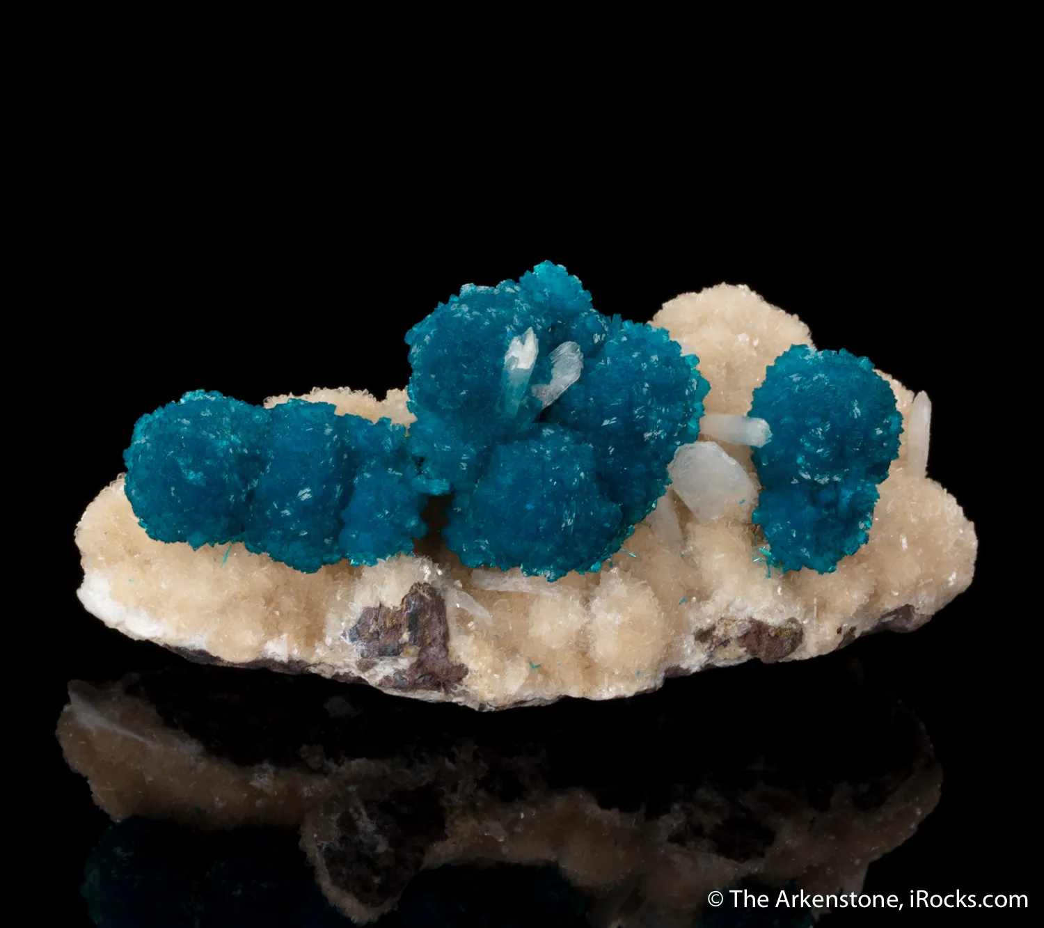Cavansite on Stilbite - image 1