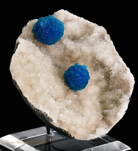 Cavansite on Stilbite - image 2